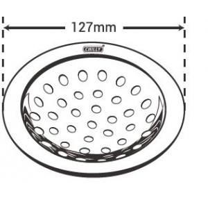 Chilly SS Pisto Super Flat Cut Matt Finish Drain Jali, PS-FC-127