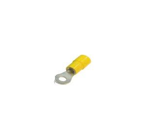 Kapson Ring Insulated Terminal 4.6 Sqmm 12.7(E), KRS-170005 (Yellow)