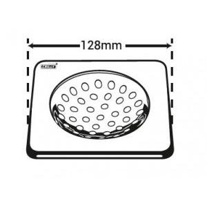 Chilly SS Sanisquare Matt Finish Drain Jali, SS-128