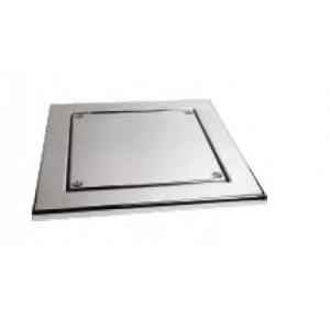 Chilly SS Manhole Cover Gloss Finish Frame Thickness 3mm, MHC-375375