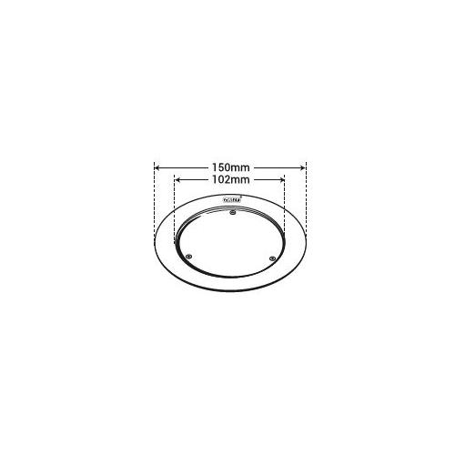 Chilly SS Cleanout Round Matt Finish 4-5 Inch Drain Jali, CO-R-150