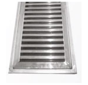 Chilly SS Gloss Finish Rail Grating+
Frame, RLG-300100