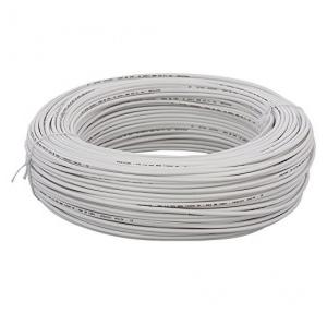 FR PVC Insulated Flexible Cable 2.5 Sqmm 3 Core, 100 mtr (White)