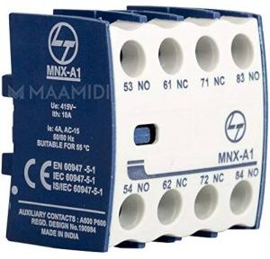 L&T Add-on Auxiliary Contact Block 2NO+2NC CS94114