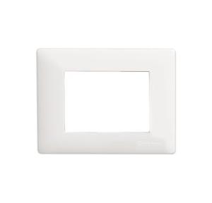 Crabtree Verona Cover Plate 3M, ACVPPCWV03 (White)