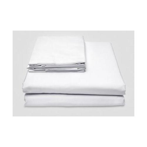 Bedsheet 210TC Single Size White Cotton 60x90 Inch With One Pillow Cover 20x30 Inch