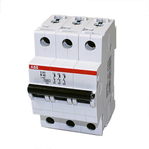 ABB MCB 2A 3P D-Curve SB203M 1SYS273012R0021