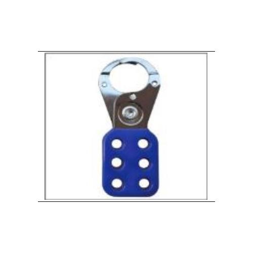 Lockout Hasp Di-Electric Scissor Type Metal 6 Holes 38mm SH-MH-VC-6H-P Blue