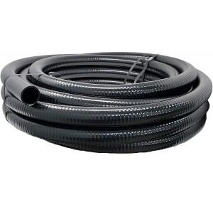 Flexible Hose Pipe PVC Black 1.5 Inch x 1 mtr