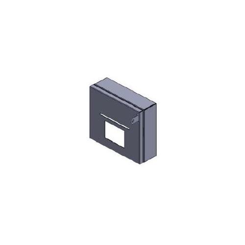 Locking Purpose Document With One Slot Box 150x150x25mm Grey SH-LB-RB