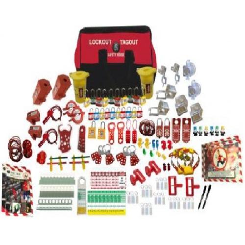 Lockout And Tagout Jumbo Black Kit 52