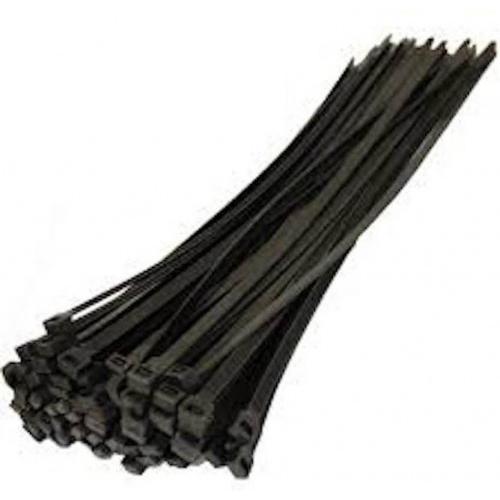 Cable Ties Black 9 Inch 250mm (Pack of 100)