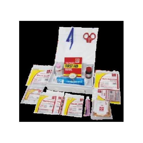 ST Johns First Aid Kit Medium Vinyl Cardboard White 22x16x8cm, SJF V2