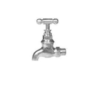 Sant Brass Bib Tap Valve 25 mm, IS 18