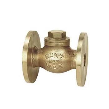 Sant Bronze Horizontal Lift Check Valve Renewable Seat 15 mm, IBR 4A