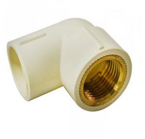 Ashirvad Flowguard Plus CPVC Brass Elbow 1Ã?Â¼ x Ã?Â¾ Inch 70000594