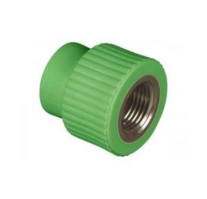 PPR FTA Brass Insert Green 1x1/2 Inch