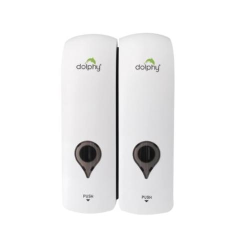 Dolphy Soap DispenserÂ Set of 2 ABS 300+300 ml, DSDR0088