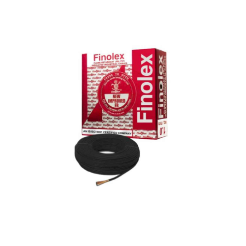 Finolex 4 Sqmm 3 Core FR PVC Insulated Un-Sheathed Flexible Cable, 100 mtr