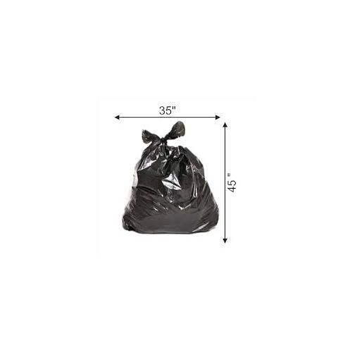 Garbage Bag Plastic Large 1 Kg Black 35x45 Inch 75 Micron