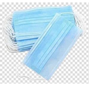 Surgical 3 Ply Mask Non- Woven Fabric With Melt blown Layer, Nose Pin Ear Loop Mount, Good Quality