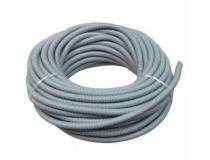 Flexible Pipe Grey PVC 25mm 1 Mtr