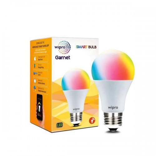 Wipro Bulb 9W E-27 Thread Type Warm White 2700K