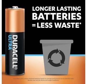 Duracell Battery Ultra Alkaline AA 1.5V