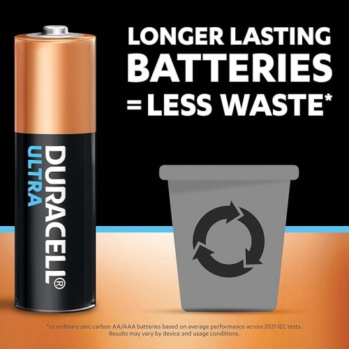 Duracell Battery Ultra Alkaline AA 1.5V