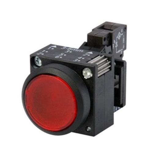 Zetalux Push Button Series Red 220 VZB2-BS142