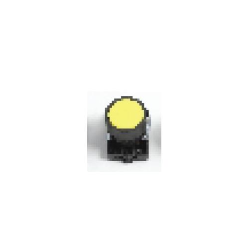 Zetalux Push Button Series Plastic Yellow 220 VZB2-EA51