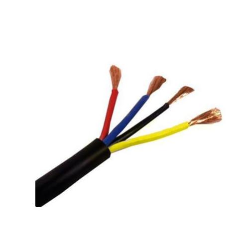 KEI 4 Sqmm 4 Core PVC Insulated Industrial Flexible Cable, 100 mtr