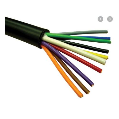 KEI 4 Sqmm 10 Core PVC Insulated Industrial Flexible Cable, 100 mtr