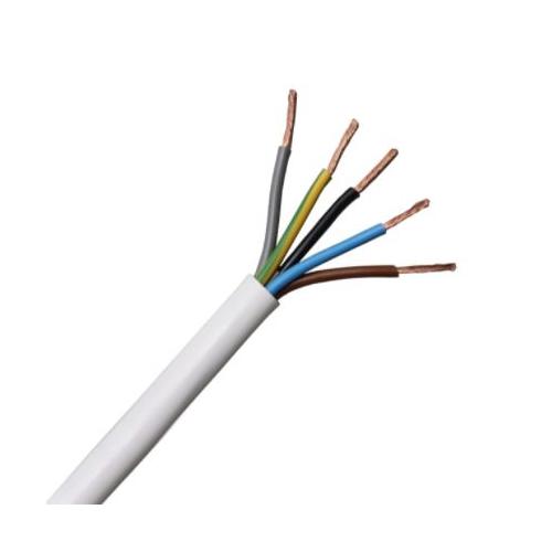 KEI 0.5 Sqmm 6 Core PVC Insulated Unsheathed Industrial Flexible Cable, 100 mtr