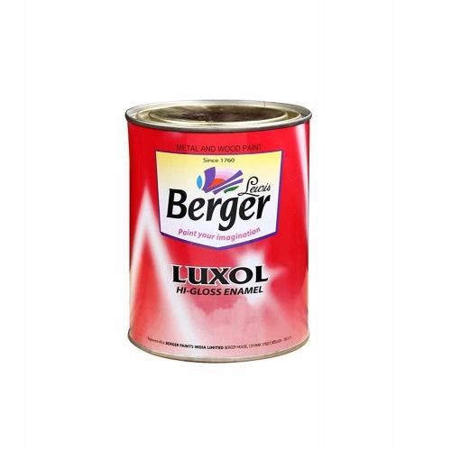 Berger Luxol High Gloss Enamel Paint 4 Ltr Cream