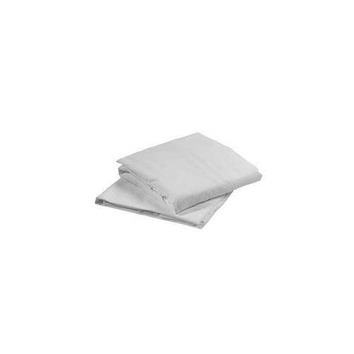 Bombay Dyeing Bedsheet Single Cotton White 60 in x 90 in 210 TC