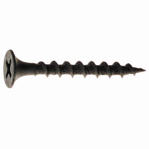 Gypsum Screw Black, 1 Inch