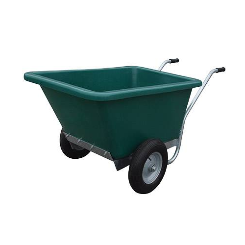 Double Wheel Barrow, Load Capacity: 50 - 100 Kg