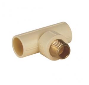 Supreme CPVC Brass Tee Size: 20x15mm