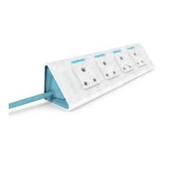 Anchor Smart 6A Spike Guard Power Strip 22064 4 Socket, 4 Switch, 4 Mtr