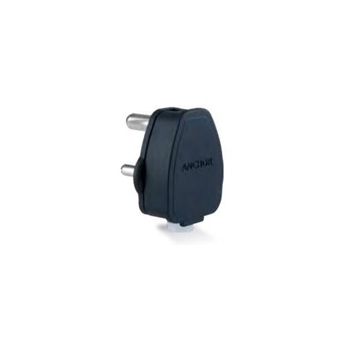 Anchor Smart 16A 3 Pin Plug Top, Matte Black, 38637MB