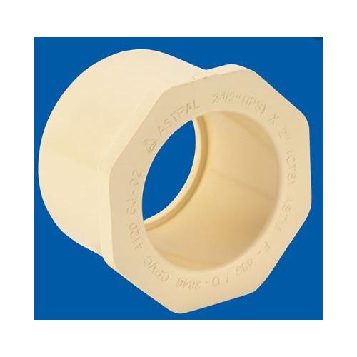 Astral CPVC Transition Bushing (IPS X CTS) 6.5x2.5 cm, A512112131