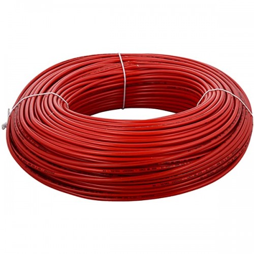 Swadeshi 1.5 Sqmm 1 Core FR PVC Insulated Flexible Cable Red, 90 Mtr