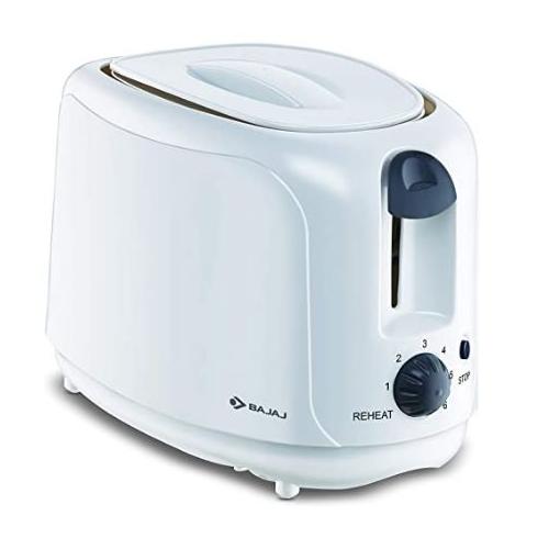 Bajaj ATX 4 750-Watt Pop-up Toaster (White)