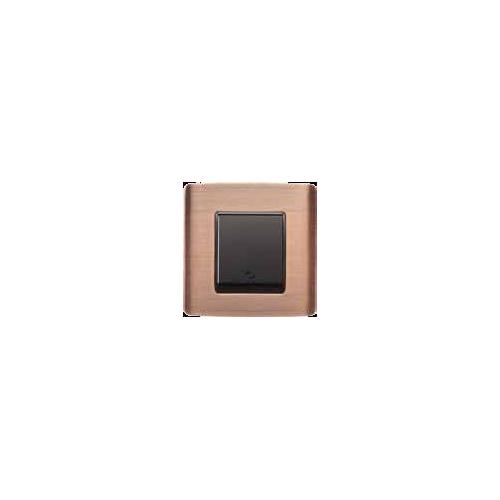 Crabtree Murano 8 M (S) Ducor Copper Die Cast Cover Plate, ACUPLCKV08