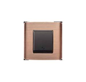 Crabtree Murano 8 M (H) Ducor Copper Die Cast Cover Plate, ACUPLCKH08