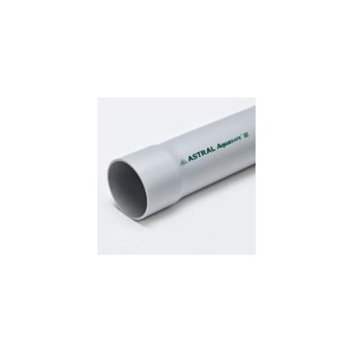 Astral Aquasafe UPVC Solvent Fitted Pipes 200mm, 3 Mtr, Pressure : 2.5 kgf/cm2, M081250314