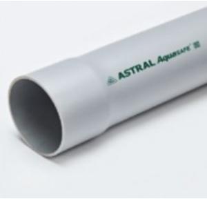 Astral Aquasafe UPVC Solvent Fitted Pipes 225mm, 3 Mtr, Pressure : 10 kgf/cm2, M081100315