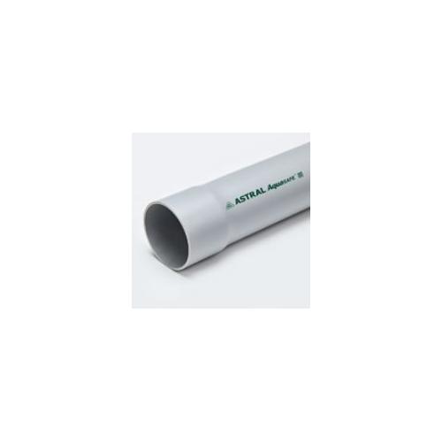 Astral Aquasafe UPVC Solvent Fitted Pipes 400mm, 6 Mtr, 6 kgf/cm2, M081060620