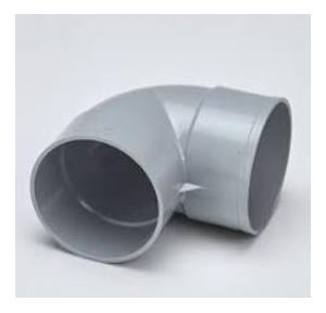 Astral Aquasafe UPVC Reducer Elbow 110x90 mm, M092060643